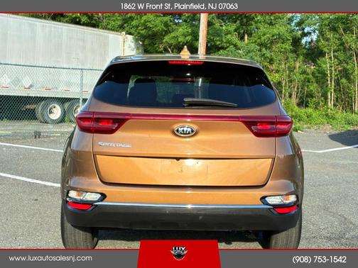 Red 2021 Kia Sportage LX