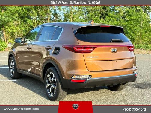 Red 2021 Kia Sportage LX