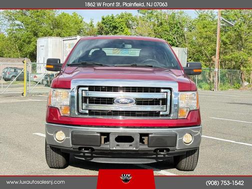 Red 2014 Ford F-150 XLT