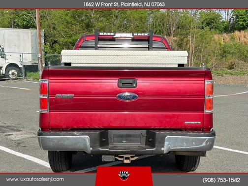 Red 2014 Ford F-150 XLT