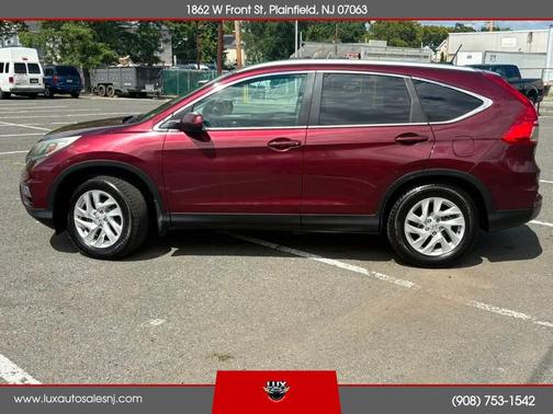 Red 2015 Honda CR-V EX-L