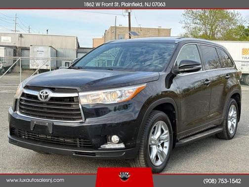 Black 2015 Toyota Highlander Limited