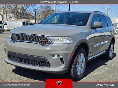 Gray 2022 Dodge Durango SXT AWD