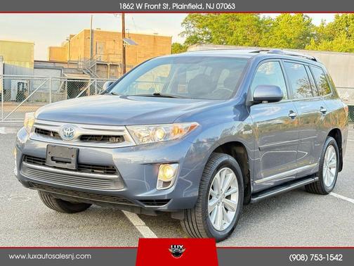 Blue 2013 Toyota Highlander Hybrid Limited