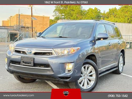 Blue 2013 Toyota Highlander Hybrid Limited