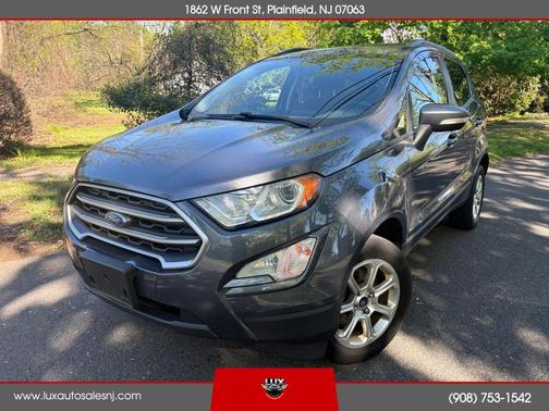 Gray 2019 Ford EcoSport SE
