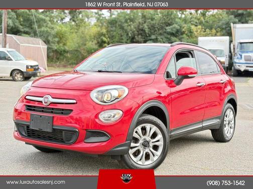 Red 2016 FIAT 500X Easy