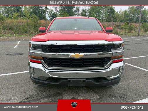 Red 2017 Chevrolet Silverado 1500 1LT