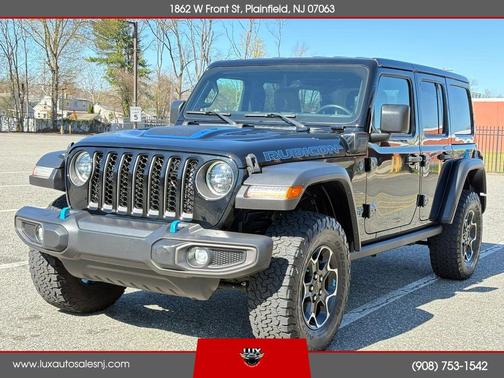 Black 2023 Jeep Wrangler 4xe Sport S