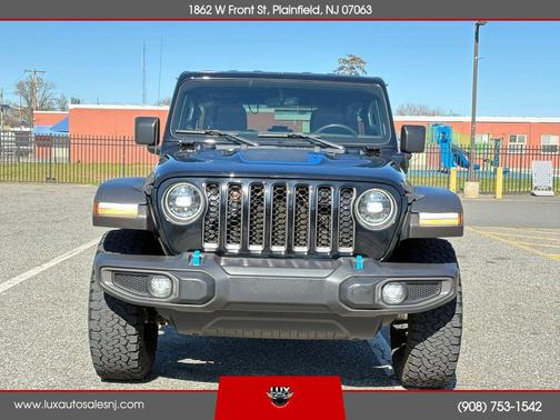 Black 2023 Jeep Wrangler 4xe Sport S