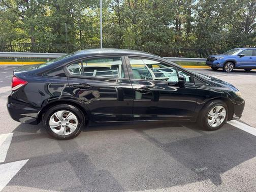 Crystal Black Pearl 2013 Honda Civic LX