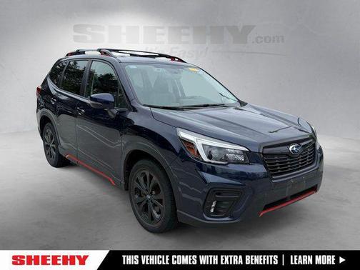 Dark Blue Pearl 2021 Subaru Forester Sport