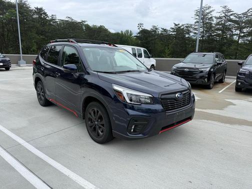 Dark Blue Pearl 2021 Subaru Forester Sport