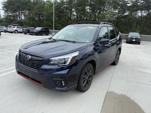Dark Blue Pearl 2021 Subaru Forester Sport