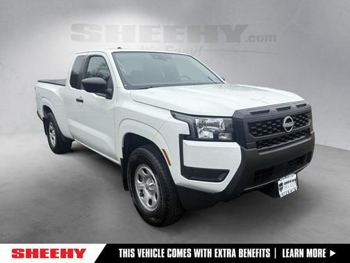 Glacier White 2025 Nissan Frontier S