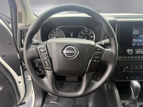 Glacier White 2025 Nissan Frontier S