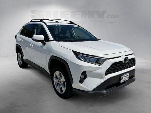 Super White 2019 Toyota RAV4 XLE
