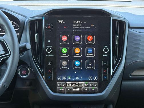 Crystal Black Silica 2025 Subaru Forester Touring