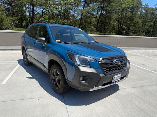 Geyser Blue 2024 Subaru Forester Wilderness