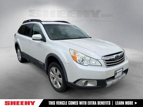 Satin White Pearl 2012 Subaru Outback 3.6R Limited