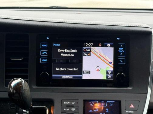 Silver Sky Metallic 2015 Toyota Sienna XLE
