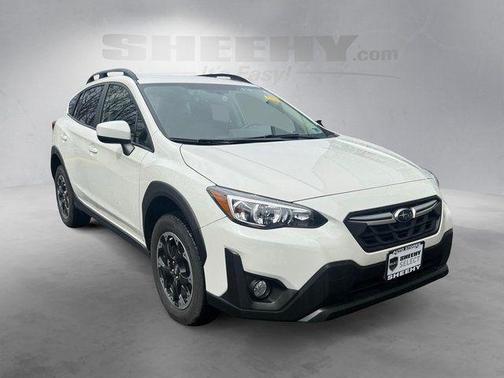 Crystal White Pearl 2021 Subaru Crosstrek Premium
