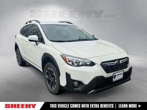 Crystal White Pearl 2021 Subaru Crosstrek Premium