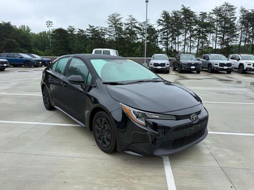 Black Sand Pearl 2022 Toyota Corolla LE