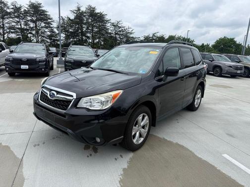 Crystal Black Silica 2015 Subaru Forester 2.5i Limited