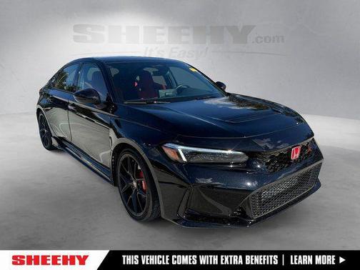 Crystal Black Pearl 2023 Honda Civic Type R Touring