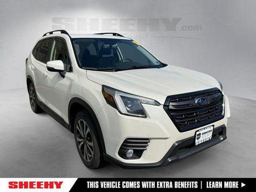 Crystal White Pearl 2022 Subaru Forester Limited