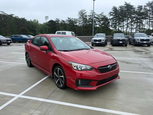 Red Pearl 2022 Subaru Impreza Sport