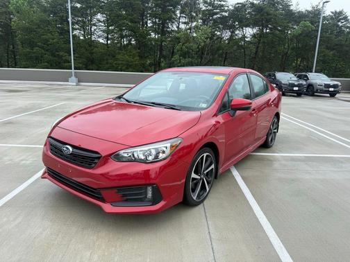Red Pearl 2022 Subaru Impreza Sport