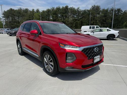 Calypso Red 2020 Hyundai SANTA FE SEL 2.4