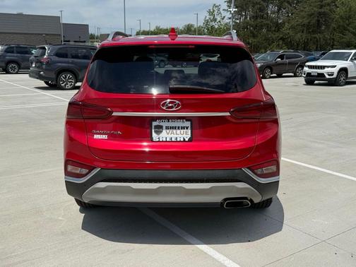 Calypso Red 2020 Hyundai SANTA FE SEL 2.4