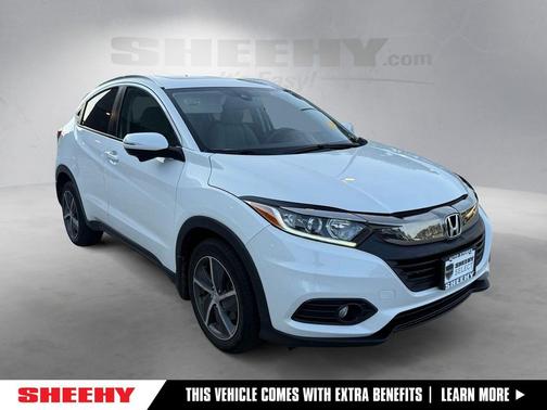 Platinum White Pearl 2022 Honda HR-V EX