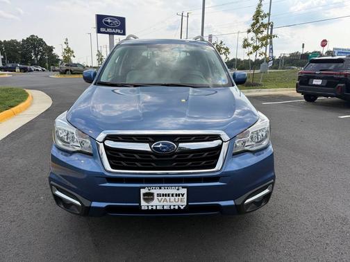 Quartz Blue 2018 Subaru Forester 2.5i Premium