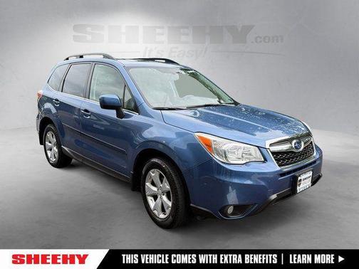 Quartz Blue 2015 Subaru Forester 2.5i Limited