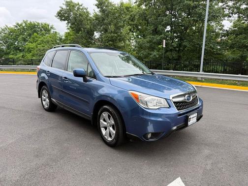 Quartz Blue 2015 Subaru Forester 2.5i Limited