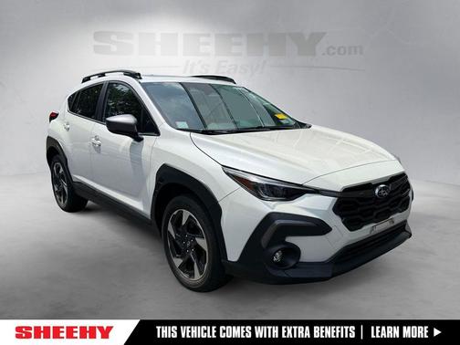 Crystal White Pearl 2024 Subaru Crosstrek Limited