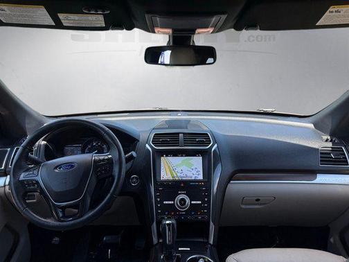 White Platinum Clearcoat Metallic 2019 Ford Explorer Limited
