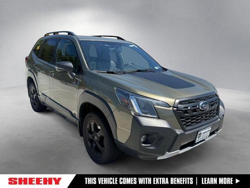 Green Metallic 2022 Subaru Forester Wilderness
