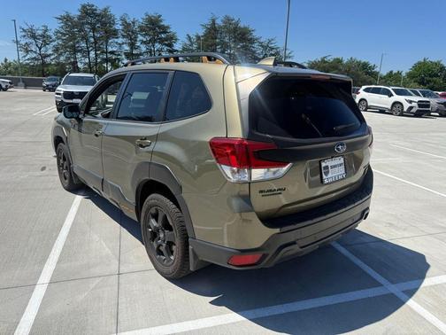 Green Metallic 2022 Subaru Forester Wilderness