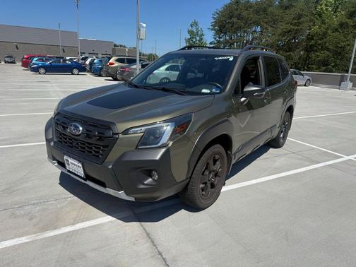 Green Metallic 2022 Subaru Forester Wilderness
