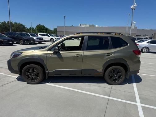 Green Metallic 2022 Subaru Forester Wilderness