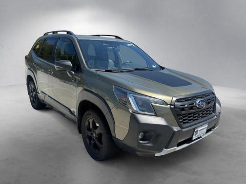 Green Metallic 2022 Subaru Forester Wilderness