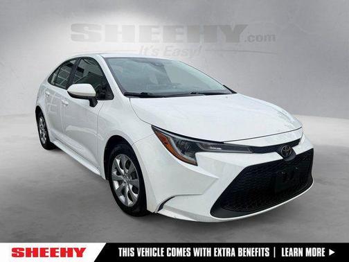 White 2020 Toyota Corolla LE