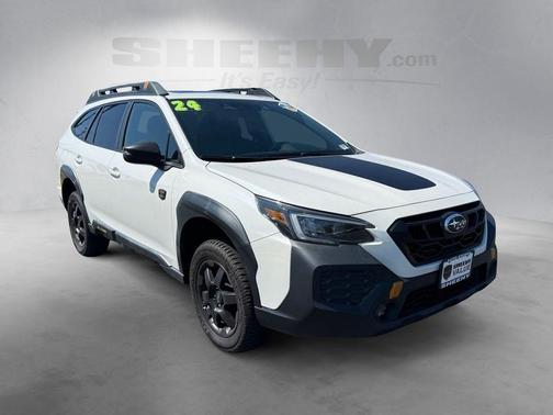 Crystal White Pearl 2024 Subaru Outback Wilderness