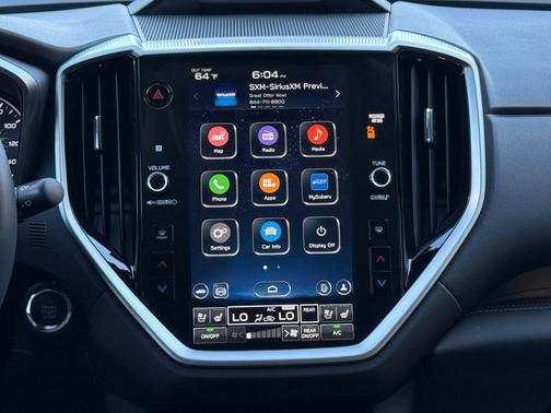 Crystal Black Silica 2025 Subaru Ascent Touring 7-Passenger
