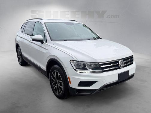 Pure White 2021 Volkswagen Tiguan 2.0T SE 4MOTION